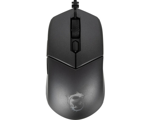 Мышь проводная игровая MSI Clutch GM11, 5000 dpi, RGB lighting, черный Мышь проводная игровая MSI Clutch GM11, 5000 dpi, RGB lighting, черный
