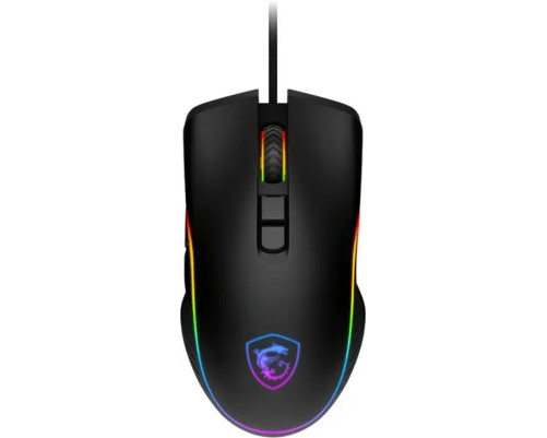 Мышь проводная игровая MSI FORGE GM300, 7 кнопок, 7200 dpi, RGB LED, черный Мышь проводная игровая MSI FORGE GM300, 7 кнопок, 7200 dpi, RGB LED, черный