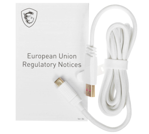 Мышь беспроводная игровая MSI VERSA 300, белый