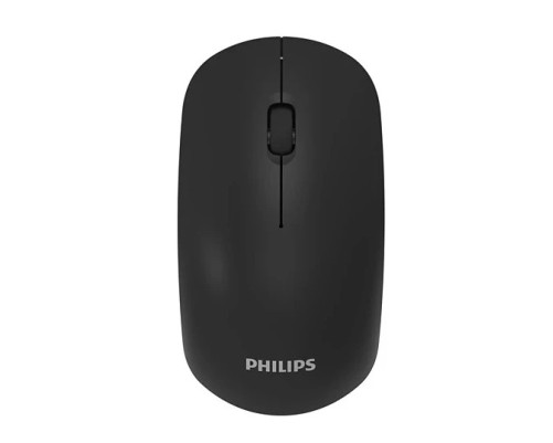 Мышь беспроводная Philips SPK7315, 2.4 GHz, 3 кнопки, 1600 dpi, бесшумная, черный Мышь беспроводная Philips SPK7315, 2.4 GHz, 3 кнопки, 1600 dpi, бесшумная, черный
