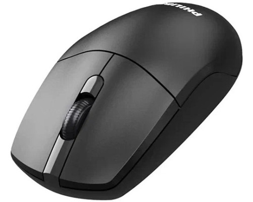Мышь беспроводная Philips SPK7347, 2.4 GHz , 3 кнопки, 1600 dpi, черный