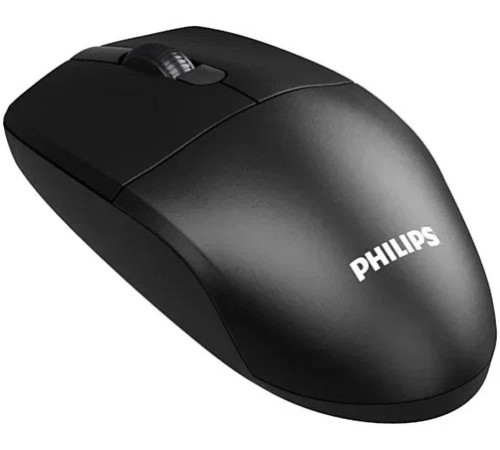 Мышь беспроводная Philips SPK7347, 2.4 GHz , 3 кнопки, 1600 dpi, черный