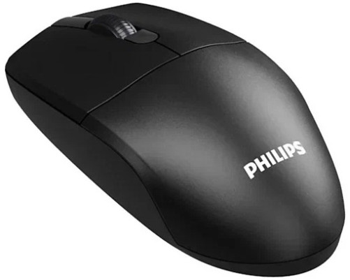 Мышь беспроводная Philips SPK7347, 2.4 GHz , 3 кнопки, 1600 dpi, черный
