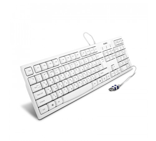 Клавиатура проводная SVEN Standard KB-S300, USB, серый
