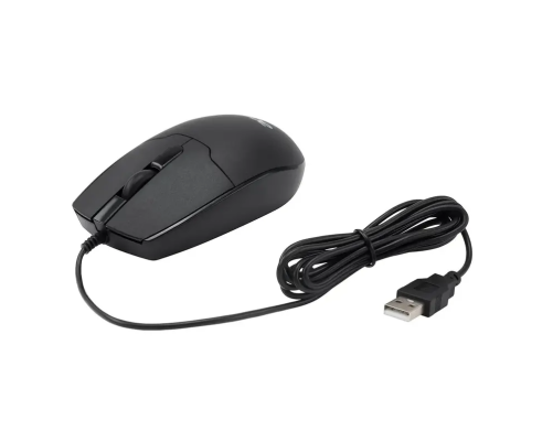Мышь проводная Acer OMW126, 3 кнопки, 1000 dpi, USB, черный Мышь проводная Acer OMW126, 3 кнопки, 1000 dpi, USB, черный