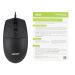 Мышь проводная Acer OMW126, 3 кнопки, 1000 dpi, USB, черный