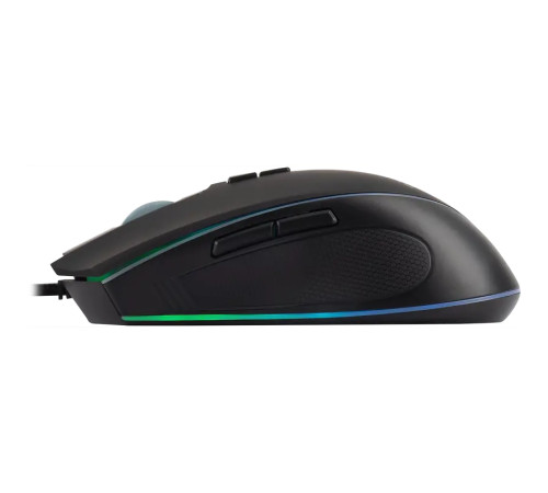 Мышь проводная игровая ACER OMW131, USB, 6000 dpi, RGB, 6 кнопок, черный
