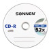 Диски CD-R SONNEN 700 Mb 52x Cake Box, КОМПЛЕКТ 50 шт.