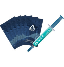 Термопаста Arctic Cooling ARCTIC MX-6 4 грамма with 6pcs MX Cleaner ACTCP00084A