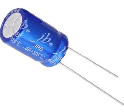 Конденсатор JB ECAP (К50-35), 1000мкФ, 25В, 105°C, 20%, 10x21мм P:5мм