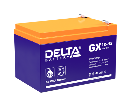 Аккумуляторная батарея Delta GX 12-12 Аккумуляторная батарея Delta GX 12-12