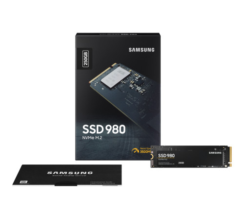 Твердотельный накопитель Samsung 980, 250GB, M.2(22x80mm)