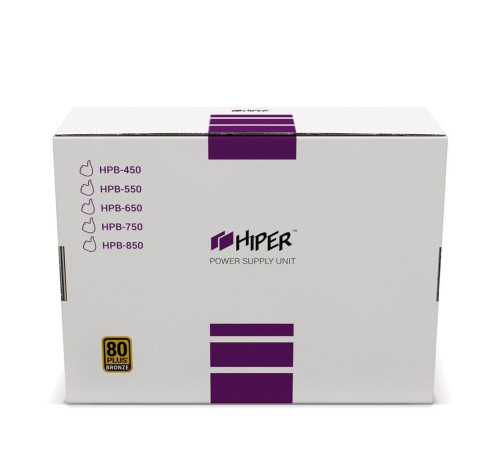 Блок питания 600 Вт HIPER HPB-600