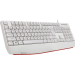 Клавиатура проводная Defender Atom HB-546 RU, 104+FN, 1.8 м, белый