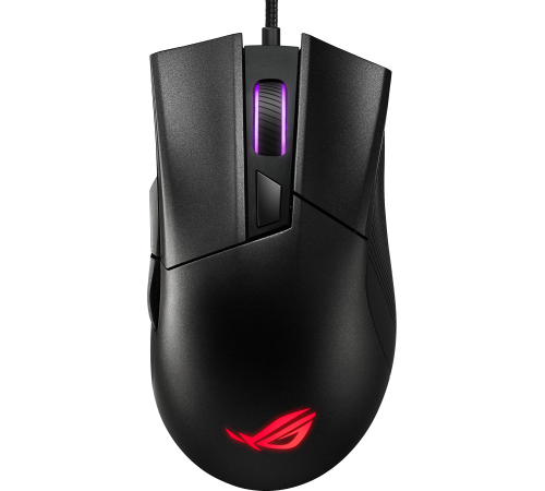 Мышь проводная игровая ASUS P507 ROG GLADIUS II CORE, черный