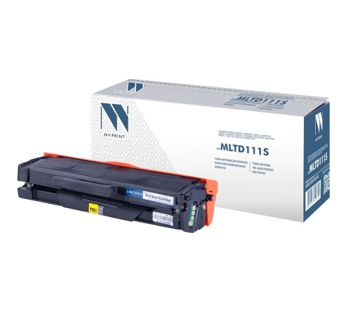 Тонер-картридж NVP NV-MLT-D111S для Samsung Xpress M2020/ M2020W/ M2021/ M2021W/ M2022/ M2022W/ M2070 / M2070F/ M2070FW/ M2070W/ M2071/ M2071F/ M2071FH/ M2071FW (1000 стр.)