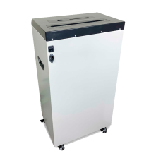 Уничтожитель документов ГЕЛЕОС СП65-4, белый/черный