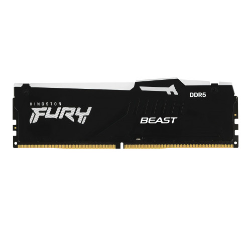Модуль оперативной памяти Kingston 32GB  FURY Beast RGB XMP DDR5 6000Mhz PC5-48000 CL30 DIMM