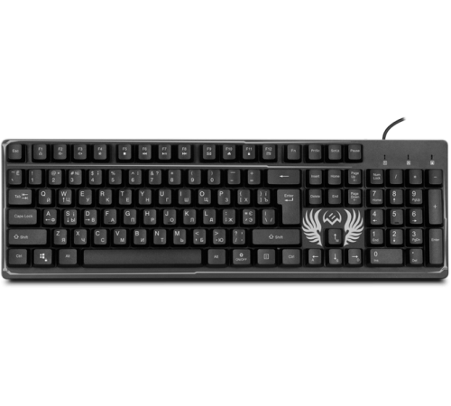 Клавиатура проводная игровая SVEN KB-G8000, 105 клавиши+20 Fn функций, подсветка, черный