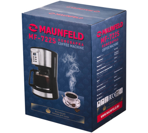 Кофеварка MAUNFELD MF-722S