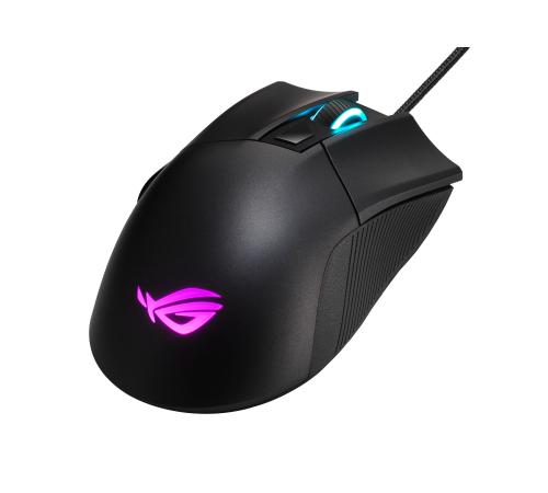 Мышь проводная игровая ASUS P507 ROG GLADIUS II CORE, черный