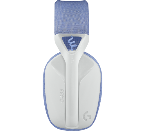 Гарнитура беспроводная игровая Logitech G435 LIGHTSPEED, белый/синий