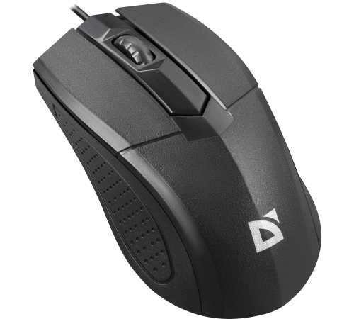 Мышь проводная Defender Optimum MB-270 PRO, 3 кнопки,1200 dpi, 1.8 м, черный