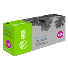 Картридж Cactus CS-CLT-C406S CLT-C406S для Samsung CLP-360/365/CLX-3300, голубой (1000 стр.)