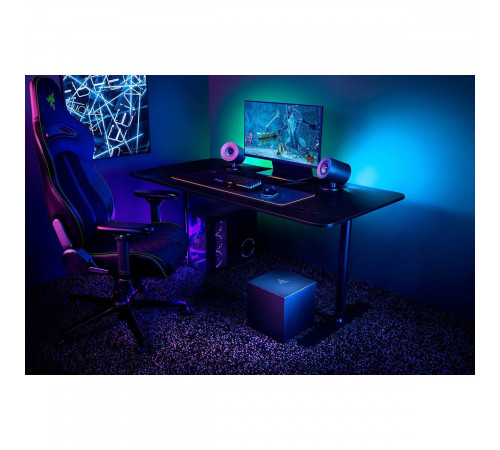 Акустическая система Razer Nommo V2, 2.1, 65 Вт, USB, Bluetooth, черный