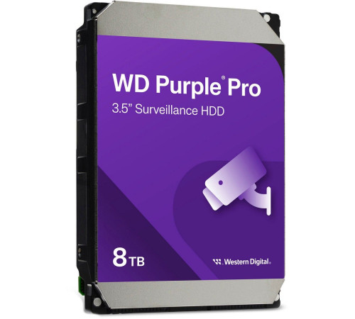 Жесткий диск 8TB Western Digital Purple Pro WD8002PURP