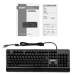 Клавиатура проводная игровая SVEN KB-G9700, 104 клавиши, +12Fn, RED switch, RGB, черный