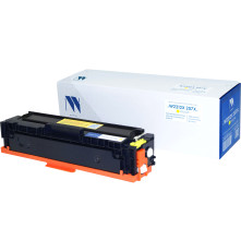 Тонер-картридж NVP NV-W2212X 207X для HP Color LaserJet M255/M282/M283, без чипа, желтый (2450 стр.)