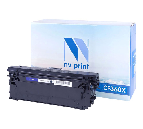 Тонер-картридж NVP NV-CF360X для HP Color LaserJet M552dn/ M553dn/ M553n/ M553x/ M577dn/ M577f/ M577c, черный (12500 стр.)