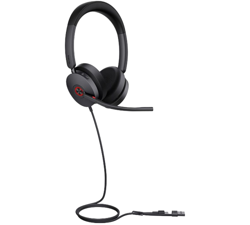 Гарнитура проводная Yealink UH48, Dual UC, USB-C/A (1308152)