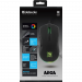 Мышь проводная игровая Defender Arga GM-049, 6 кнопок, 3600 dpi, коврик, черный