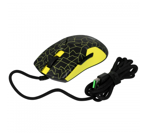 Мышь проводная игровая Razer Viper 8KHz - ESL Ed., черный/желтый