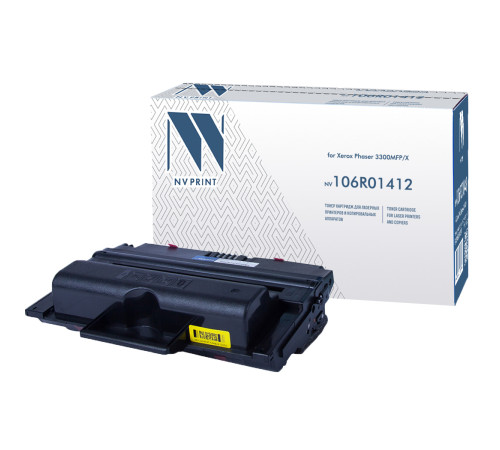 Тонер-картридж NVP NV-106R01412 для Xerox Phaser 3300MFP/X (8000 стр.)