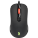 Мышь проводная Defender Ultra Classic MB-280, 7 цветов, 4 кнопки, 1000/1200dpi, черный