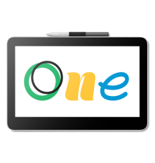 Интерактивный дисплей Wacom One 13 touch, черный