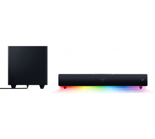 Саундбар RAZER Leviathan V2, 2.1, 70 Вт, USB, Bluetooth, черный