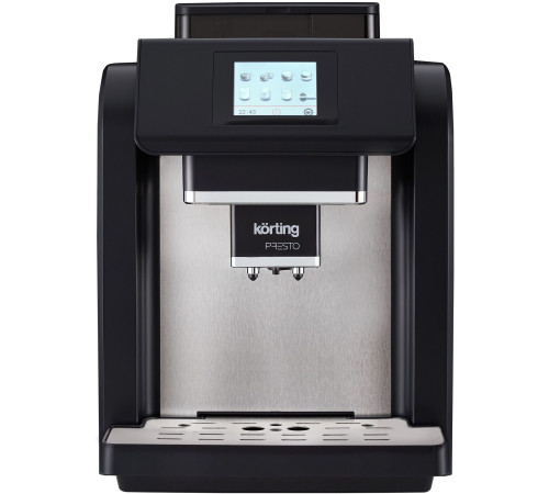 Кофемашина KORTING KACM 2009 Presto, серебристый/черный