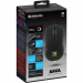 Мышь проводная игровая Defender Arga GM-049, 6 кнопок, 3600 dpi, коврик, черный