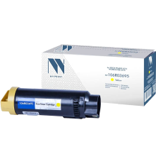 Тонер-картридж NVP NV-106R03695 для Xerox Phaser 6510/WorkCentre 6515, желтый (4300 стр.)