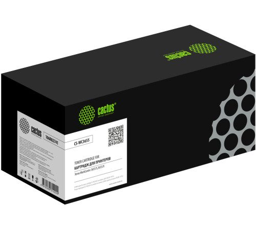 Картридж лазерный Cactus CS-WC3655 106R02741 для Xerox Workcentre 3655 (25900 стр.)