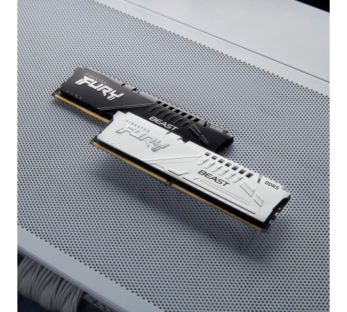 Модуль оперативной памяти Kingston 32GB FURY Beast White EXPO DDR5 6000MhzMHz DIMM CL36