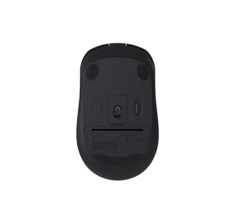 Мышь беспроводная A4Tech Fstyler FG12, 1200 dpi, USB, 3 кнопки, черный