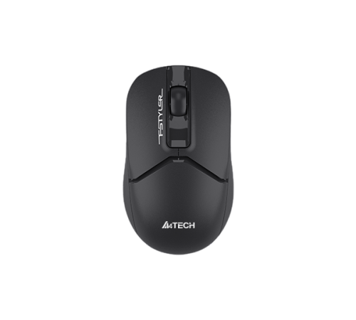 Мышь беспроводная A4Tech Fstyler FB12, 1200 dpi, BT/Radio, USB, 3кнопки, черный