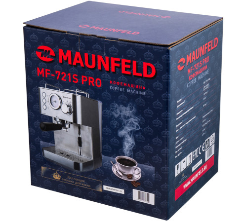 Кофемашина MAUNFELD MF-721S PRO