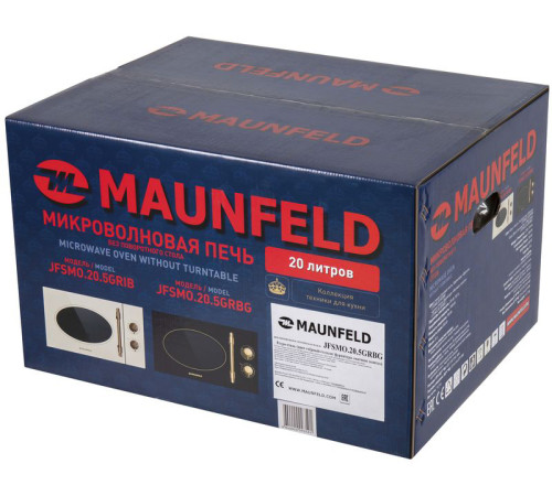 Микроволновая печь MAUNFELD JFSMO.20.5.GRBG, черный/золотой