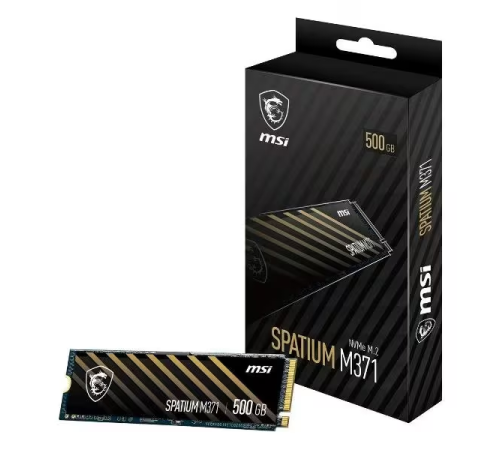 Твердотельный накопитель MSI SPATIUM M371, 500GB, M.2(22x80mm)